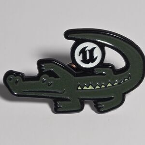 2025 Unreal Fest Orlando Exclusive Alligator Pin Epic Games Limited Edition RARE
